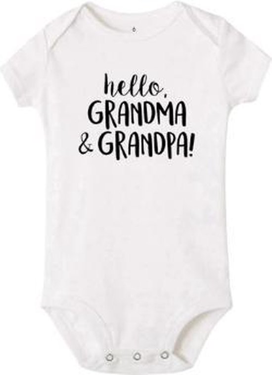 Baby romper – Hello Grandma & Grandpa