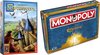 Afbeelding van het spelletje Spellenbundel - Bordspel - 2 Stuks - Carcassonne & Monopoly Efteling