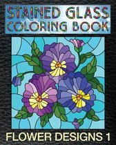 Flower Designs 1 Stained Glass Coloring Book