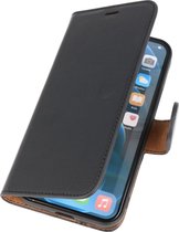 DiLedro iPhone 12 Pro Max Hoesje Bookcase Shock Proof - Rustic Black