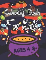 Coloring Book For Kids Ages 4-8