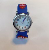 Horloge met 3D Brandweermannen - Kinder Horloge - Speelgoed Watch