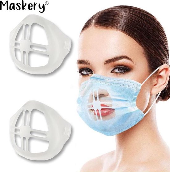 Maskery Mondmasker Beugel 2 stuks - Mondkapje - Face Mask - Coronavirus -  Covid -... | bol