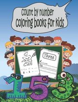 Count by Number Coloring Books for Kids