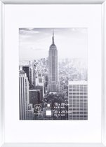 Fotolijst - Henzo - Manhattan - Fotomaat 21x30 cm - Zilver