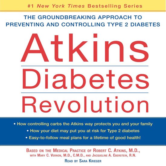 Atkins Diabetes Revolution - cover