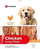 Flamingo hondensnack Chick'n snack lang 800gr. Let op: 1 zakje van 800 gram!