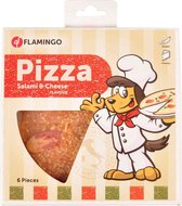Flamingo hondensnack Pizza salami en kaas