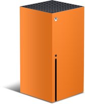 XBOX Series X Console Skin Oranje Sticker