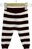 Supercute - pantalon - rayé - noir et blanc - taille 92/98 - 1 à 2 ans