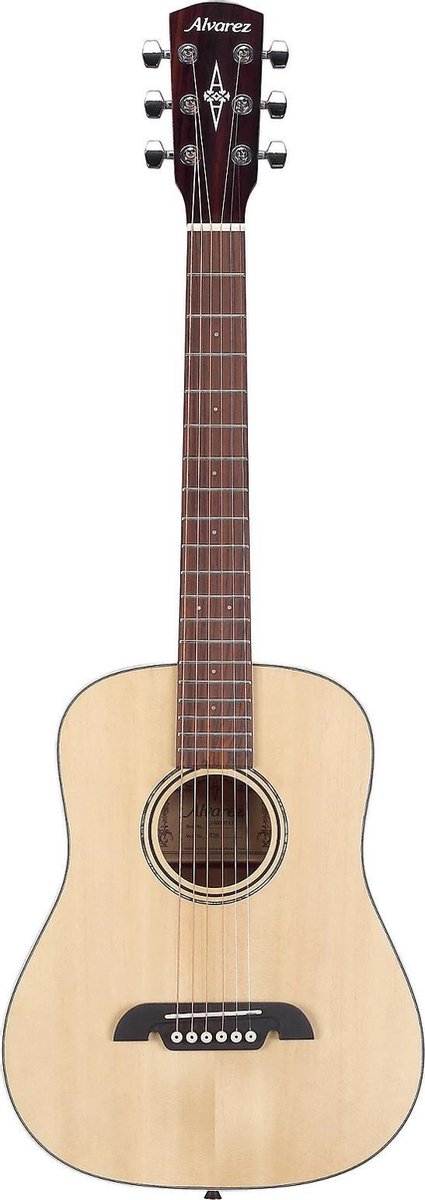 Alvarez RT26 Travel Natural Glos; Comes with a deluxe, 15mm DuoFoam padded gig bag.