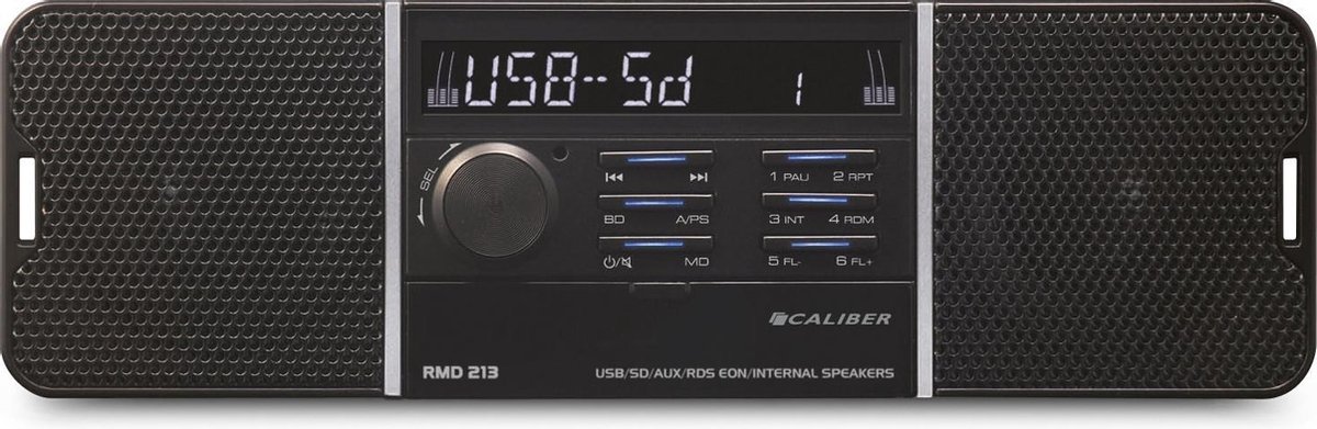 Caliber Autoradio met USB en SD en ingebouwde speakers (RMD213) | bol.com