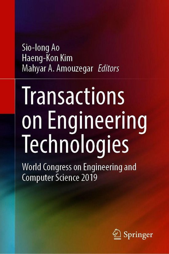 Transactions on Engineering Technologies - cover