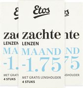 Etos Zachte Maandlenzen -1.75 - 3x4 stuks