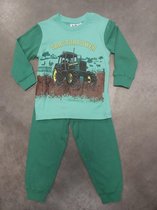 Fun2wear tractor pyjama groene broek 140