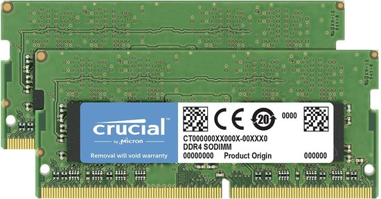 Crucial CT2K16G4SFRA266 geheugenmodule 32 GB 2 x 16 GB DDR4 260