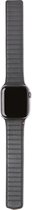 DECODED Traction Strap Lite - Magnetische Horlogeband | Geschikt voor Apple Watch 6 / SE / 5 / 4 (44 mm) en Apple Watch 3 / 2 / 1 (42 mm) - Antraciet