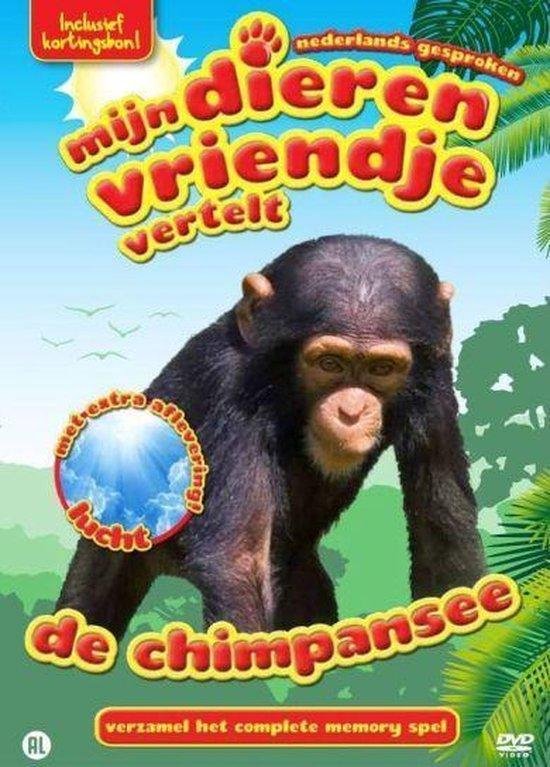 Cover van de film 'Mijn Dierenvriendje Vertelt - De Chimpansee'