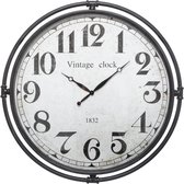 Decoratieve Wandklok in Vintage Stijl, 74 cm