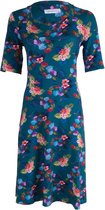 SRNDPTY Jurk Kelly Spring Flower groen XS