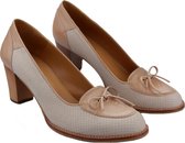 Zinda dames pump - beige - maat 41