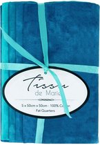 02 Gewolkte Bundel blauw tinten Tissu de Marie
