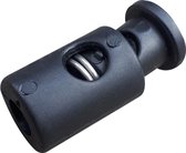 Allesvoordeliger Cord lock - koordstopper 14,5 x 27 mm - zwart - 4 stuks