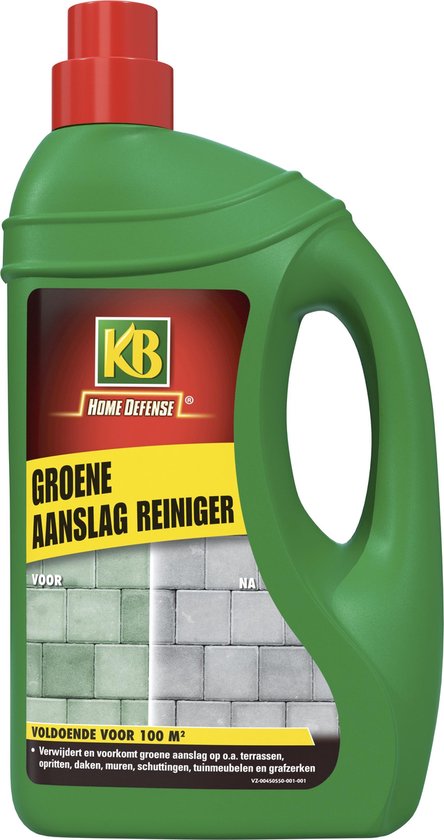 KB Home Defense Groene Aanslagreiniger - Concentraat - 1l - Goed voor 100m2