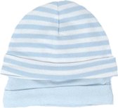 2-pack Baby Beanie Mutsjes | 100% katoen | Newborn