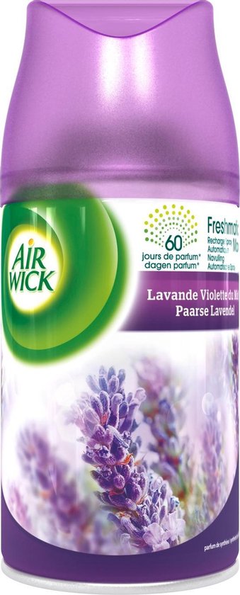 Air Wick Freshmatic Automatische Spray Luchtverfrisser - Paarse Lavendel Navulling - 3 Stuks - Voordeelverpakking - Air Wick