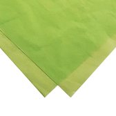 Zijdevloeipapier, inpakvellen, zijde papier, vloei papier 50x70cm kleur lime groen (480 vellen)