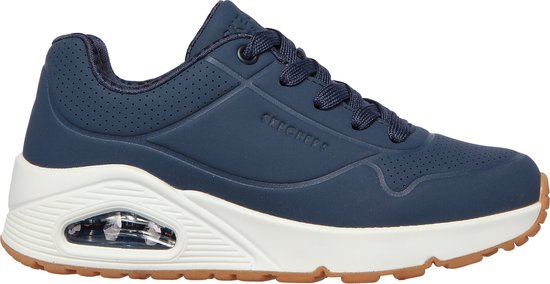 Skechers Uno-Stand On Air Jongens Sneakers - Navy - Maat 27