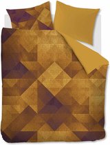 Kardol Alliance Dekbedovertrek - Eenpersoons - 140x200/220 cm - Gold