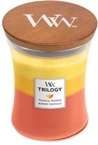 Woodwick Medium candle - Trilogy Tropical Sunrise