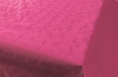 Nappe en papier damassé rose en rouleau 8mx118cm