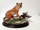 Tijger- Country Artist - Oranje/Wit - 16cm
