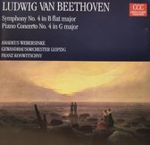 Ludwig van Beethoven / CD Symphony No 4 – piano concerto No 4 / Webersinke – Gewandhausorchester Leipzig – Konwitschny