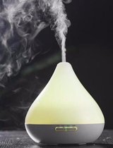 Aïda - Aroma Diffuser - Wit - 300 ml - Japanse muntolie - LED