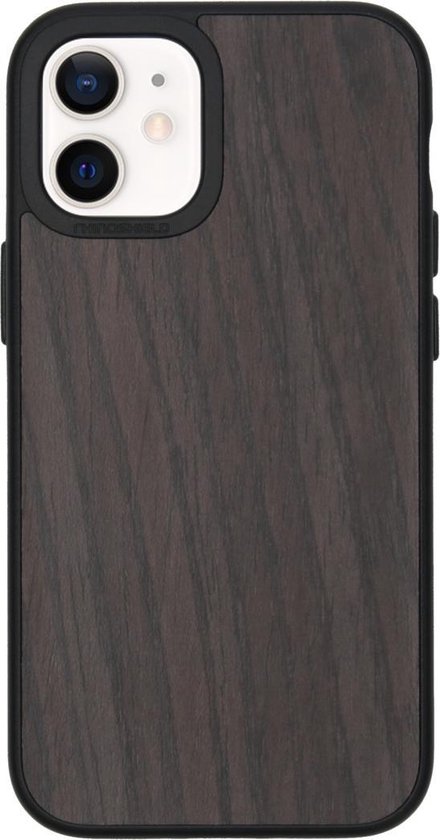 RhinoShield SolidSuit Apple iPhone 12 Mini Hoesje Black Oak 