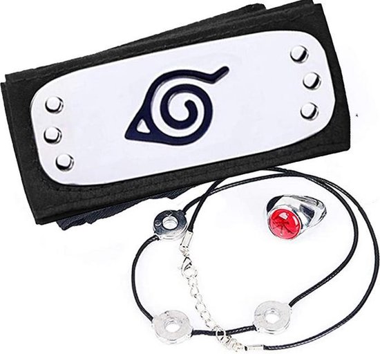 Naruto bandeau collier Ring / bandeau Itachi - Cosplay - collier - habiller  des... | bol.com