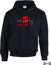 Hoodie | Valentijn | Kiss after Covid - XXL