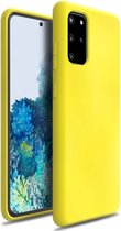 Shieldcase Silicone case Samsung Galaxy S20 Plus - geel
