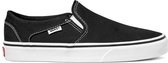 VANS WM Asher (Canvas) Black/White -Maat 40