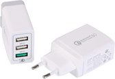 USB Adapter - Fast Charge Port + 2 x USB 3.0 - 9V-12V / 1.5A - 15 Watt