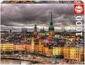 Puzzel 1000 stukjes - Stockholm Skyline