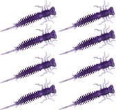 Senshu Nymph Crawler - Purple Haze - 5cm - 8 Stuks - Paars