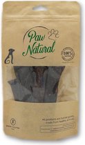 Paw Natural Puur Kangoeroe Vleesreepjes voor Honden, Training Traktaties Beloningen 150g. Graan en Glutenvrij Naturel Hondenvoer voor Dieren, alle Rassen