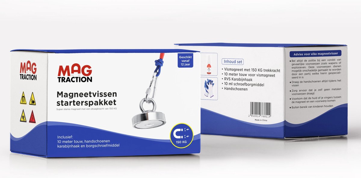 Vismagneet kinder startpakket, exclusief vismagneet set