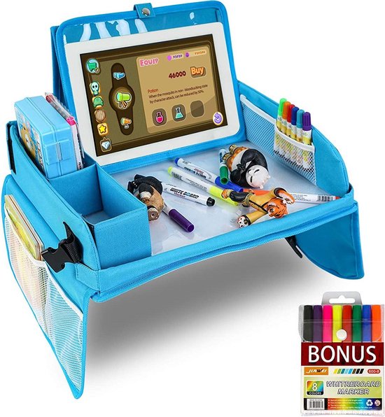 Perforeren amplitude niemand Reistafel voor kinderen | multifunctionele tafel voor iPad en kleurpotloden  |... | bol.com