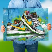 Nike Dunk Low Ben & Jerry’s Chunky Dunky Print (50x70cm)